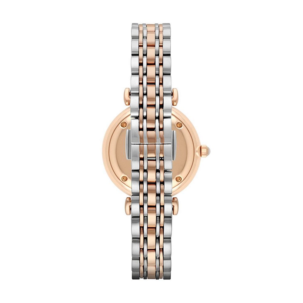 Emporio Armani Women’s Retro Two-Tone Stainless Steel Quartz Watch AR1926